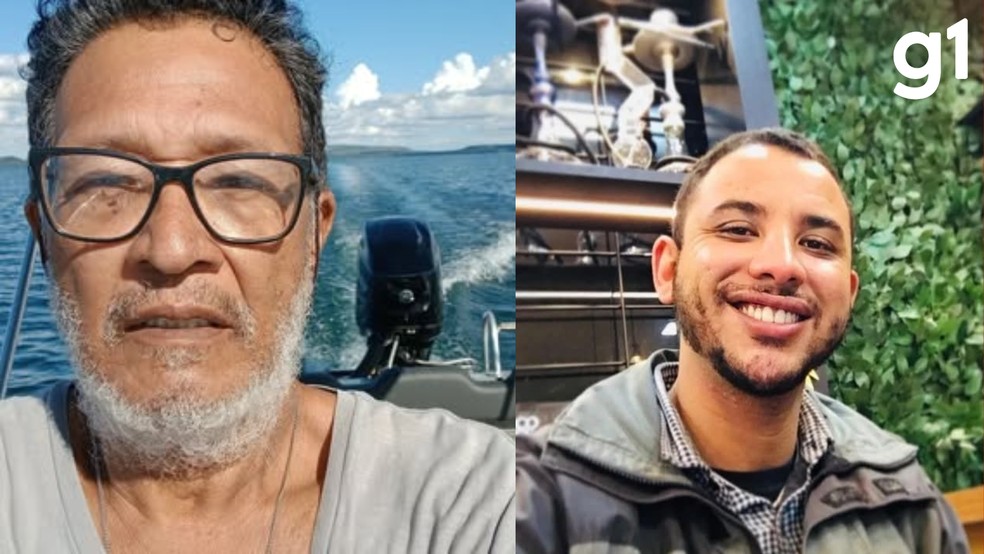 Da esquerda para direita: Vando Celso Almeida Orro e Lucas Yerdliska — Foto: Reprodução