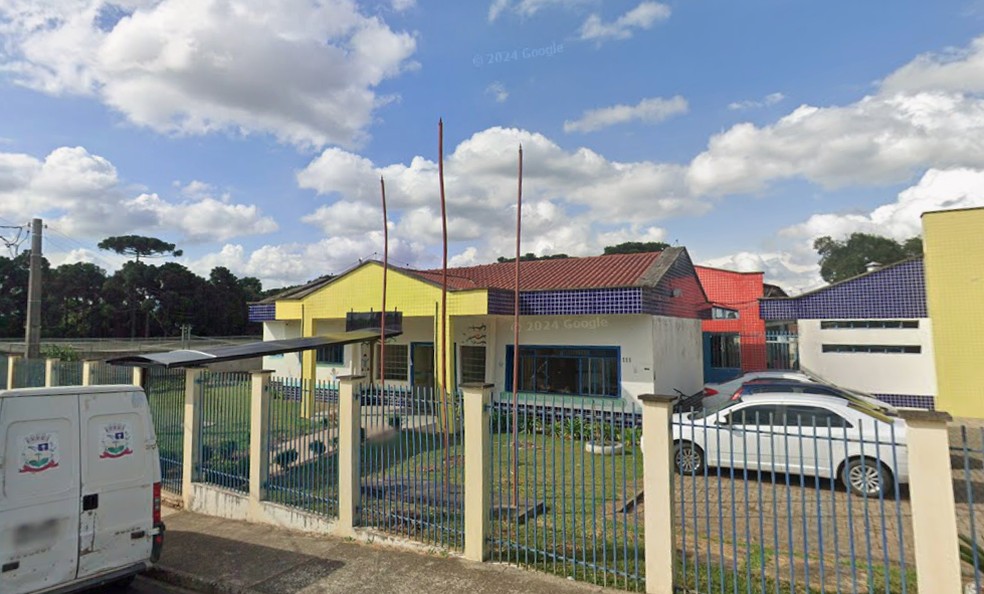 Centro Municipal de Educação Infantil (CMEI) Mundo Encantado, em Teixeira Soares — Foto: Google Maps