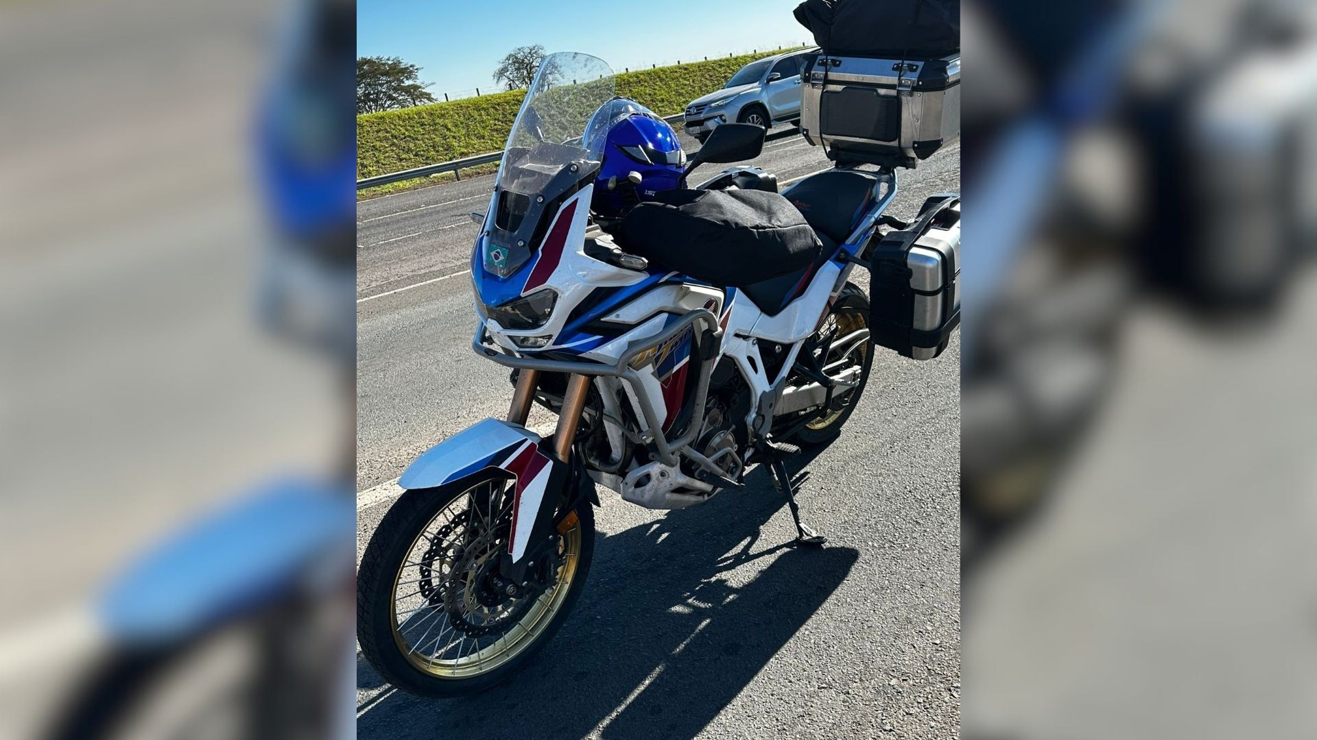 Motociclista é preso após adulterar placa para fugir de multas em rodovia no interior de SP