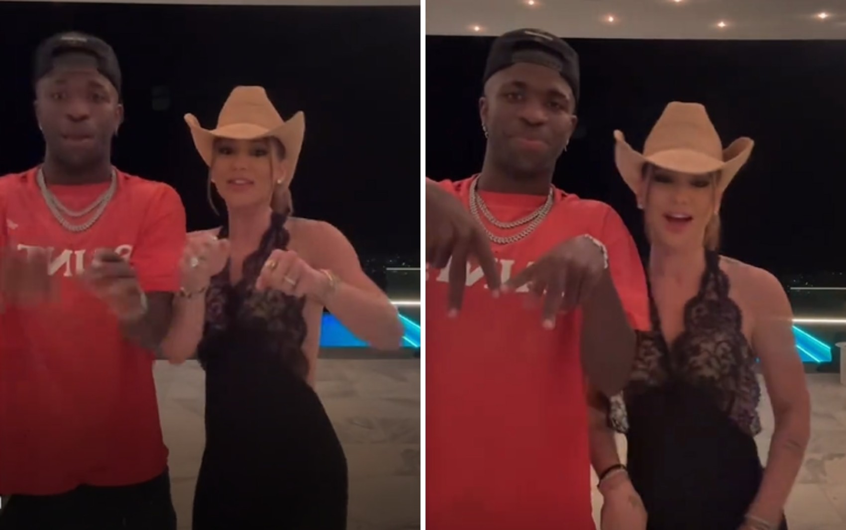 Vini Jr. faz primeiro post ao lado de Virginia; vídeo