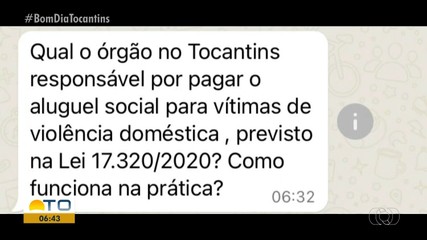 Advogada responde dúvidas de telespectadores sobre violência doméstica