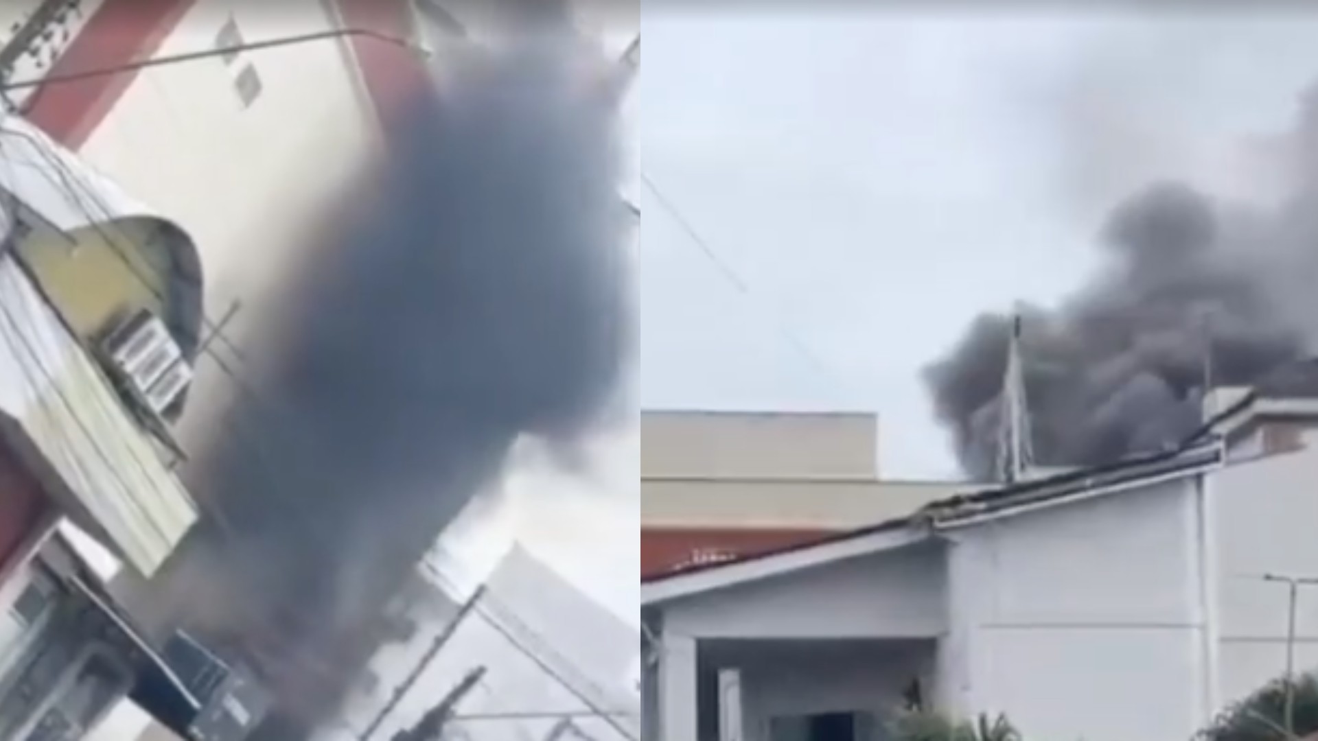Princípio de incêndio atinge supermercado em Castanhal; VÍDEO