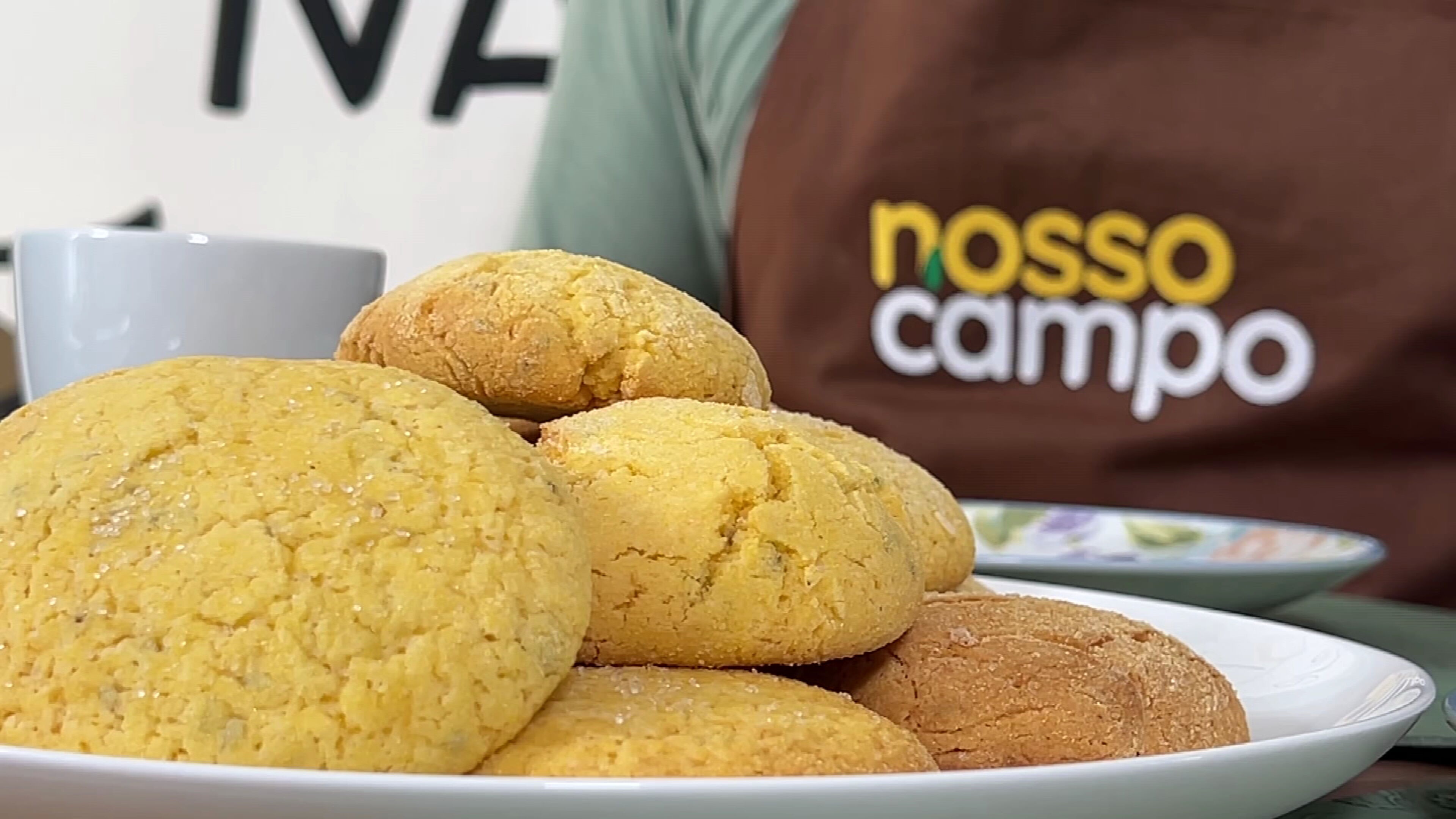 Broa de fubá com erva-doce: aprenda a receita tradicional do Nosso Campo​‌​