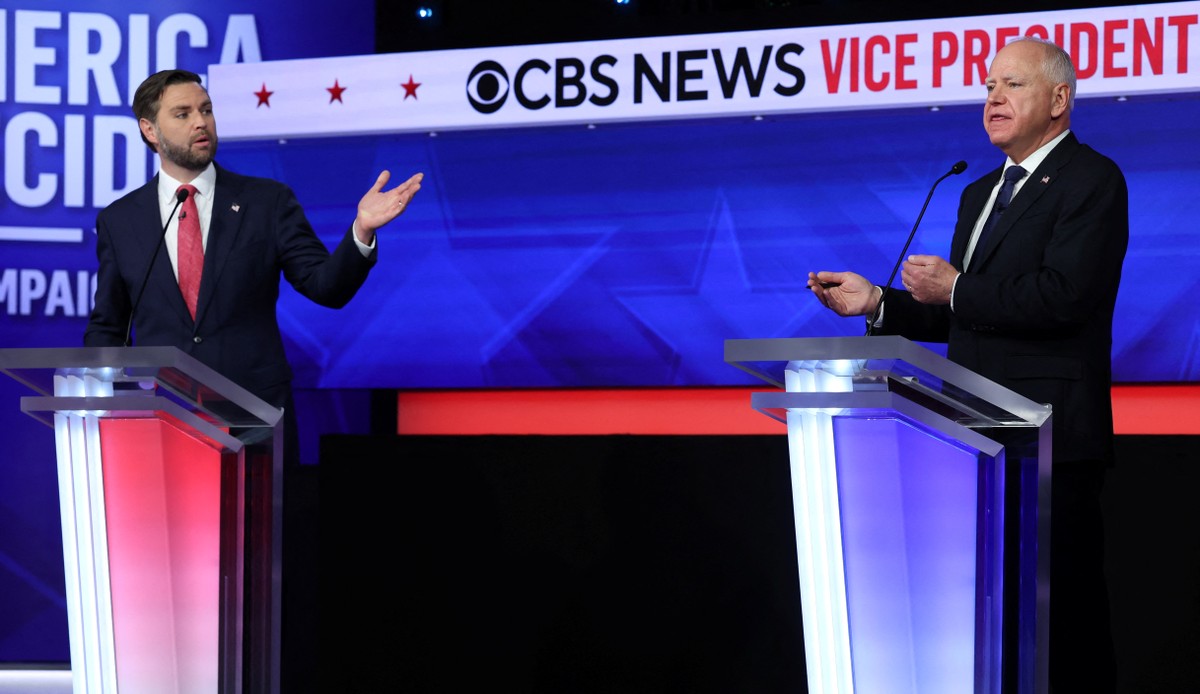Vance explora imigração, e Walz ressalta defesa da democracia em debate entre os candidatos a vice-presidente dos EUA