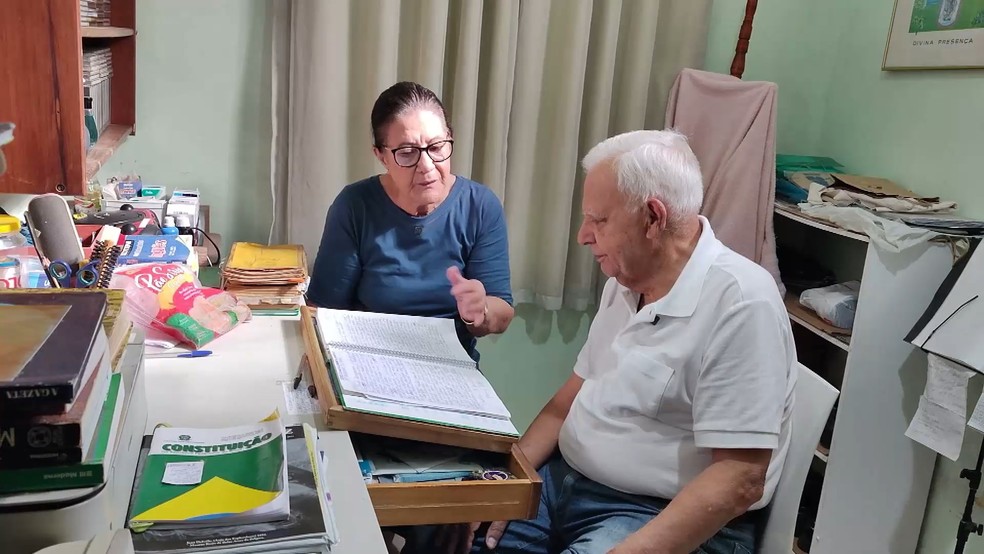 'Enquanto eu estiver vivo vou procurar ficar ocupado!', diz candidato ao Enem de 84 anos no Espírito Santo. — Foto: Kaique Dias