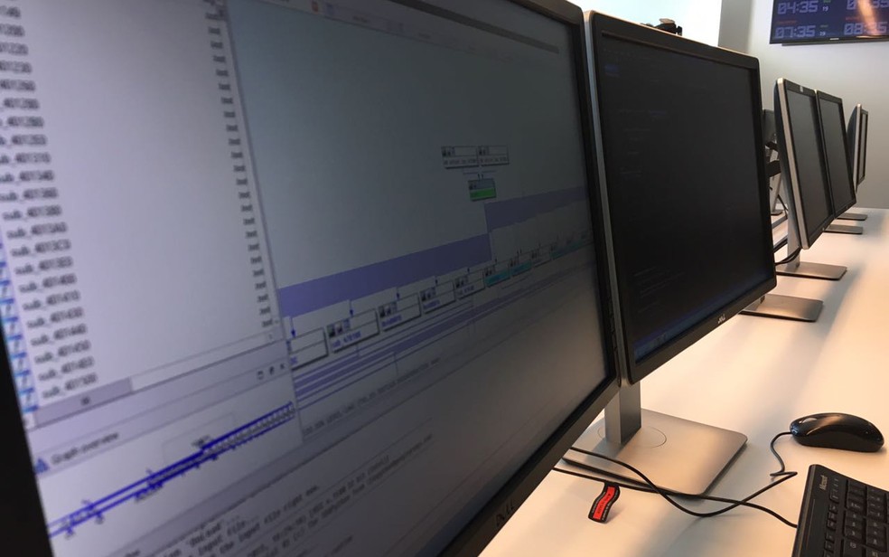 Ataque hacker — Foto: Gabriel Luiz/G1