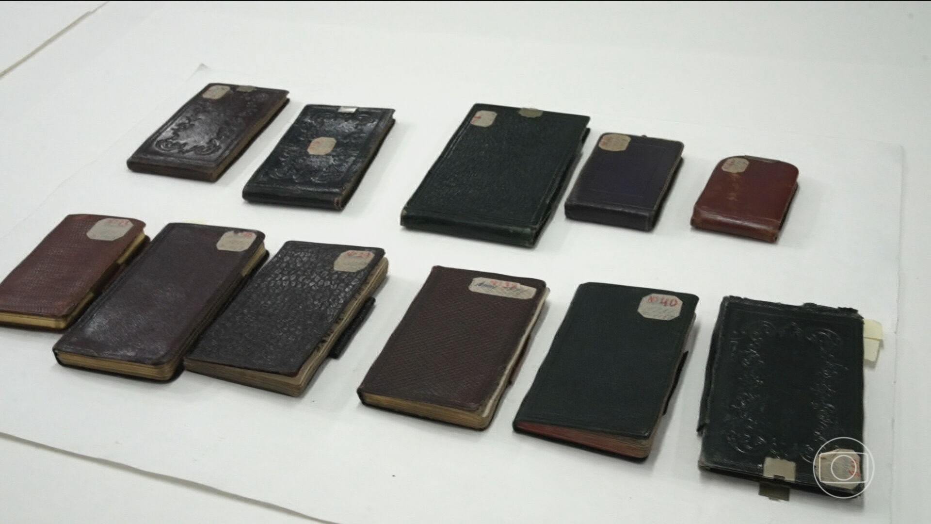 Cadernetas usadas por Dom Pedro II em viagens pelo Brasil e por outros 20 países estão sendo restauradas