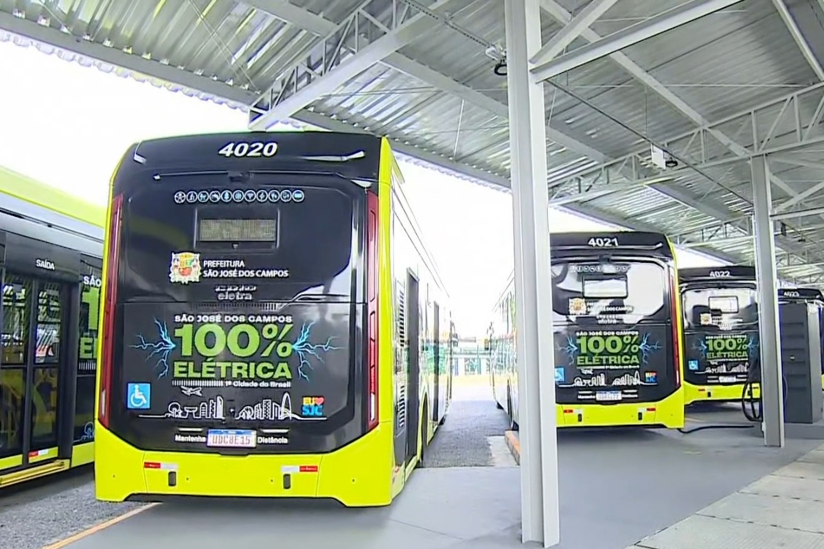 São José dos Campos entrega estação de recarga para ônibus elétricos após adiamentos