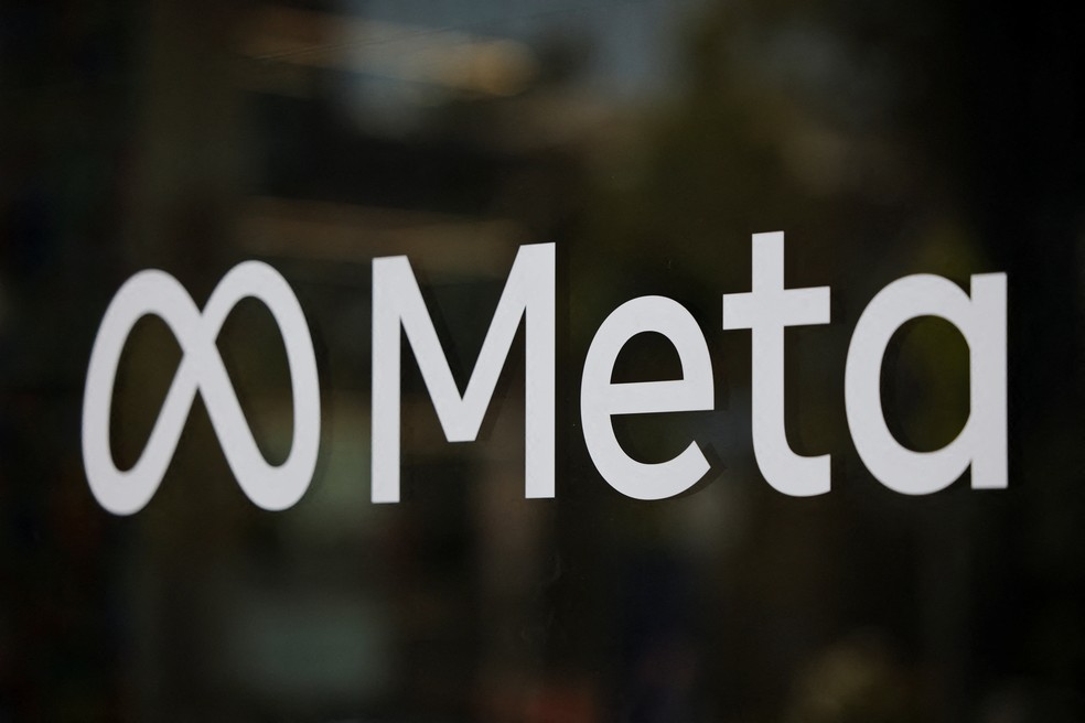 Logo da Meta. — Foto: Daniel Cole/Reuters