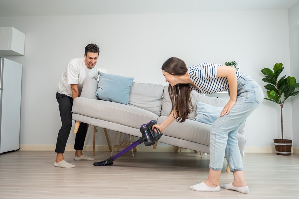 Ambiente higienizado, alergia mais distante — Foto: Shutterstock