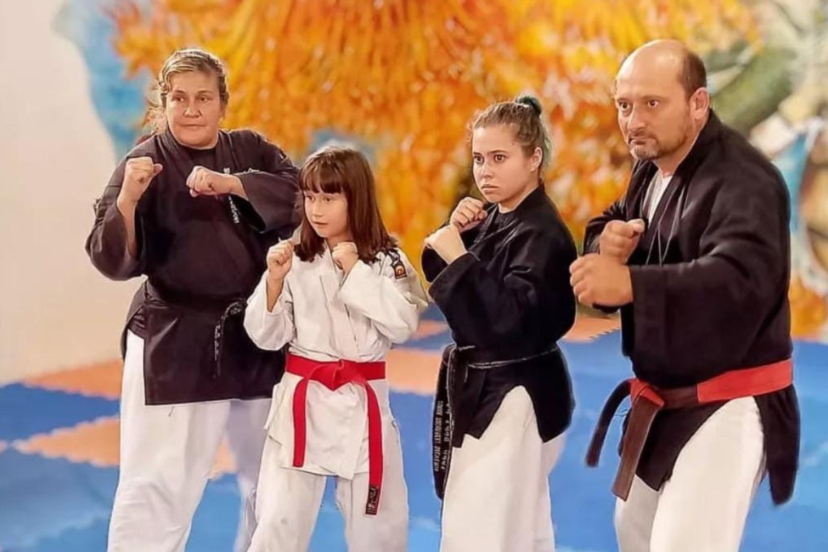 Caçula de família faixa preta recebe graduação em Hapkido aos 12 anos no interior de SP 