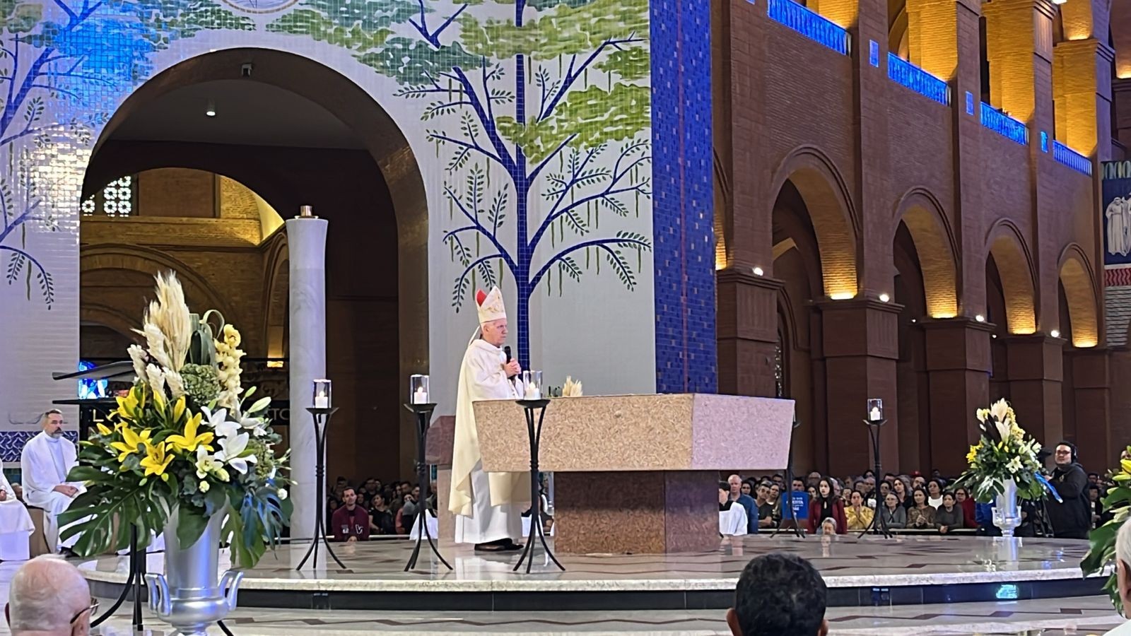 Em missa de Corpus Christi, arcebispo de Aparecida se solidariza com vítimas de enchentes no RS