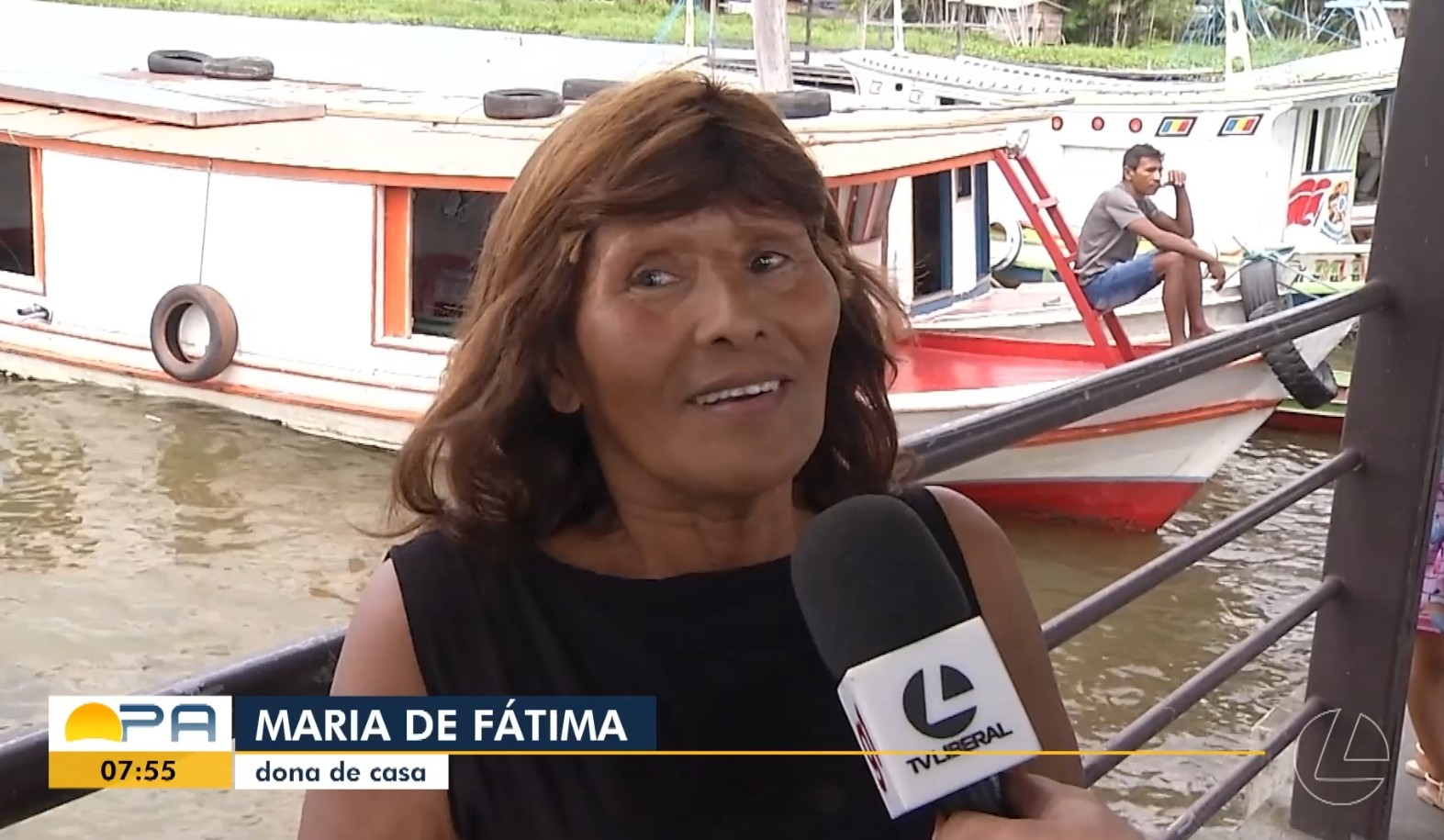 Dona de casa vítima de escalpelamento ganha peruca em ação da Marinha em Melgaço, no Marajó
