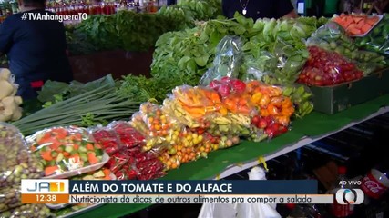 Nutricionista dá dicas de alimentos para compor a salada