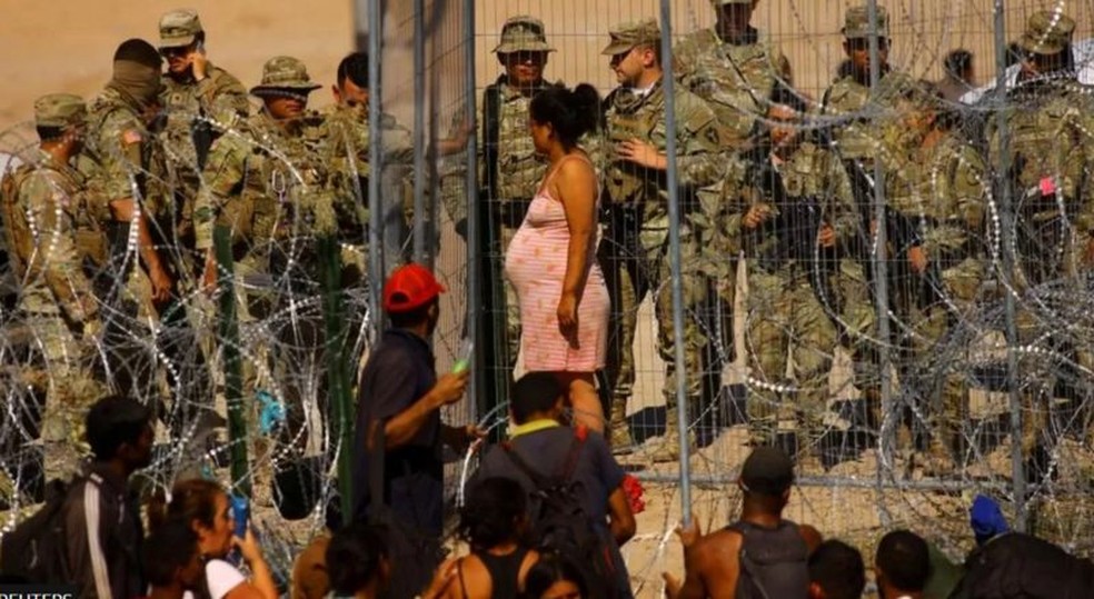 Autoridades registraram 245 mil travessias somente na área do Vale do Rio Grande — Foto: REUTERS