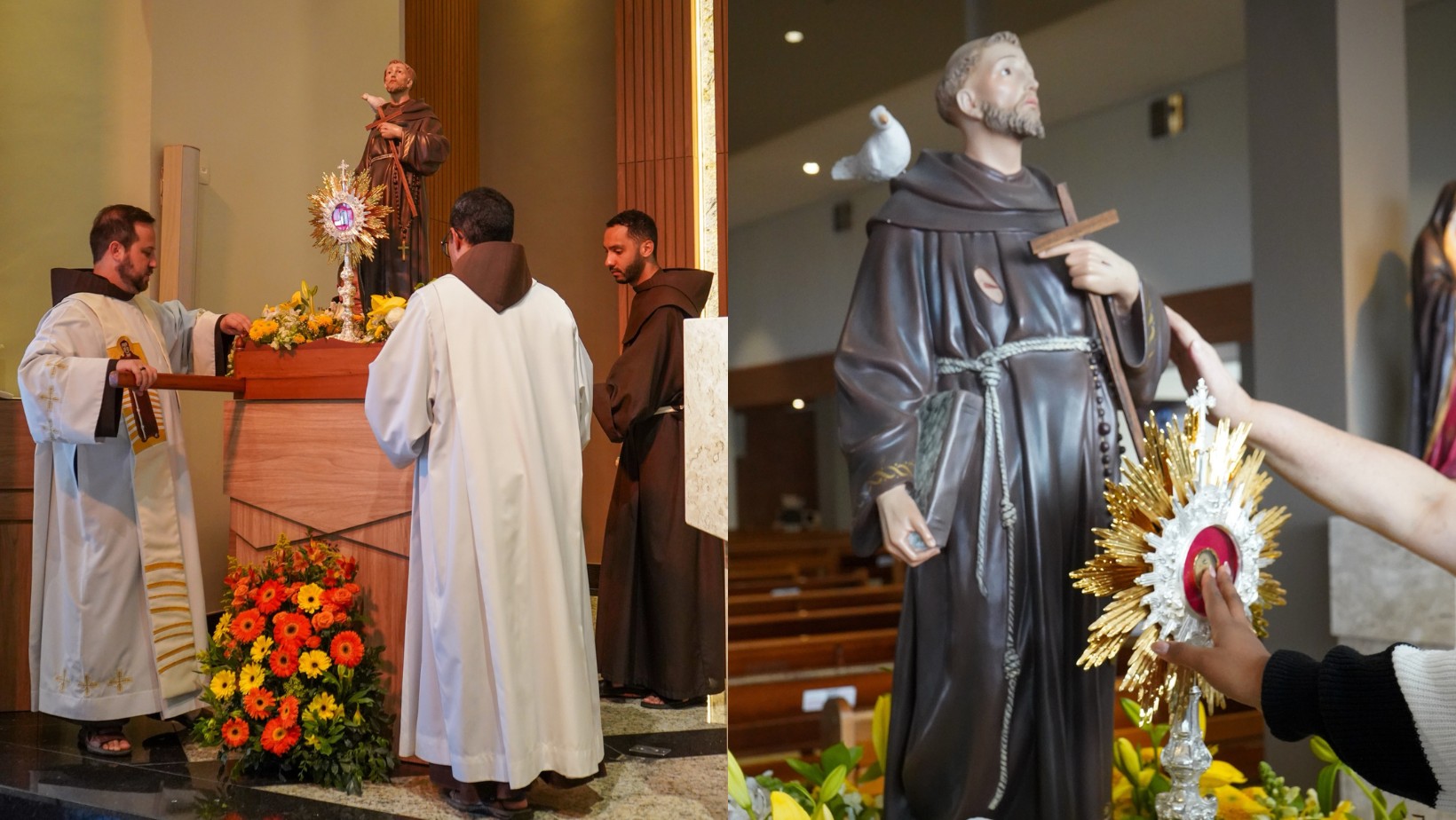 Santuário Frei Galvão recebe relíquia de primeiro grau de São Francisco de Assis; programação inclui visita à Canção Nova