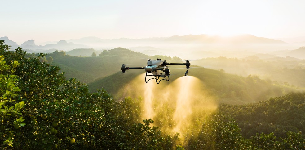 Jacto amplia expertise em pulverização com novas tecnologias de drones para agricultura — Foto: Jacto/Divulgação