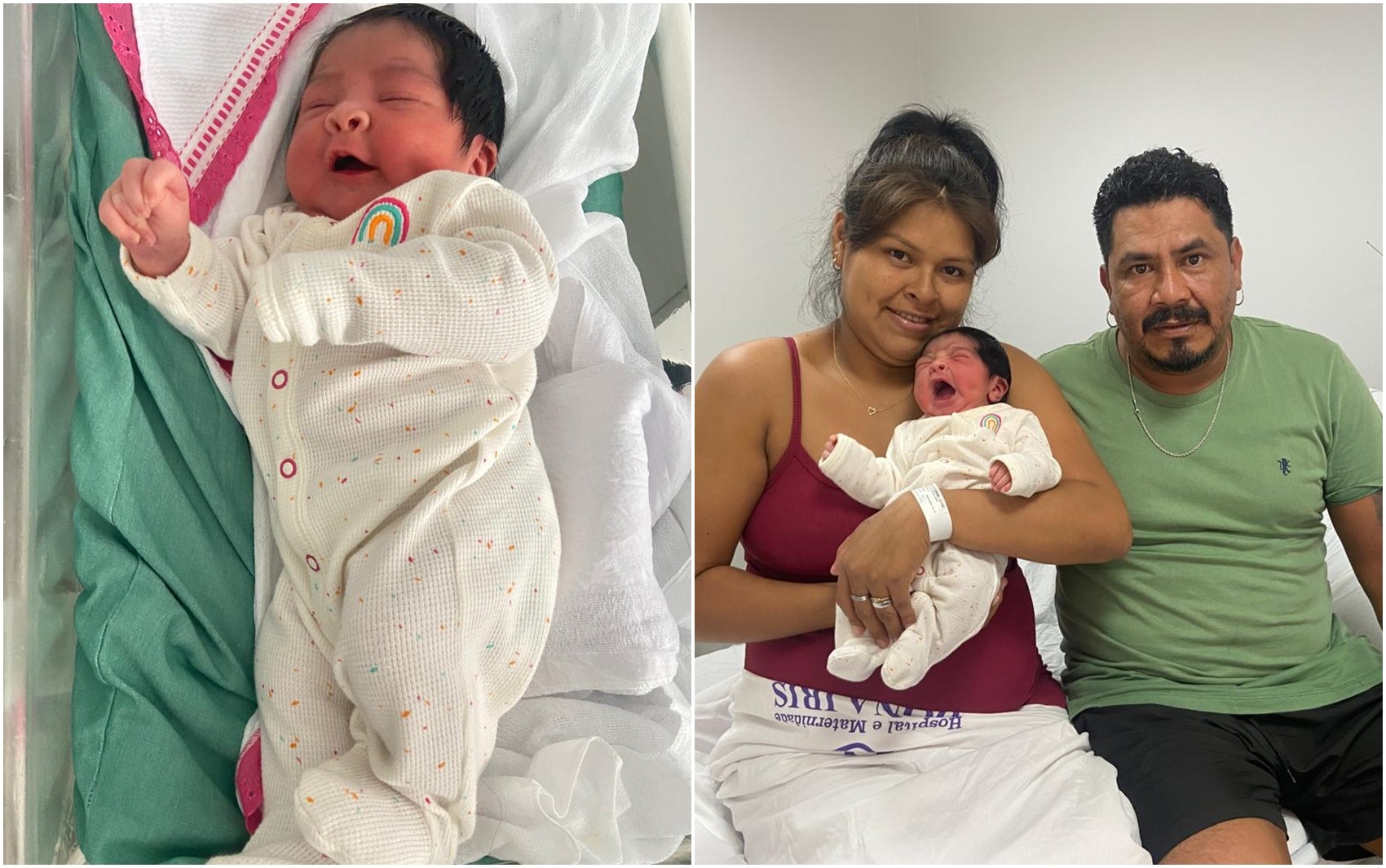 Bebê indígena nasce em parto natural de 30 minutos, em maternidade de Goiânia: 'Presente de Deus', diz pai