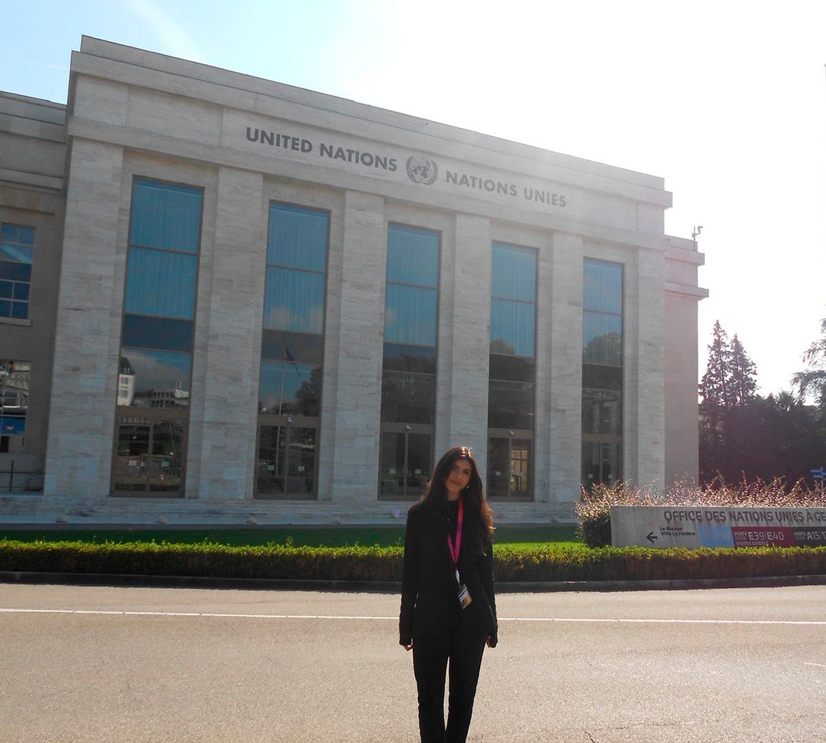 Aluna de Relações Internacionais UNITAU participa de missão acadêmica na Suíça