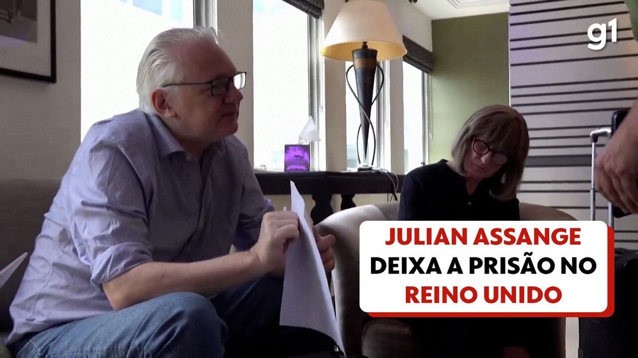 Fundador do WikiLeaks, Assange faz acordo com EUA e deixa prisão no Reino Unido