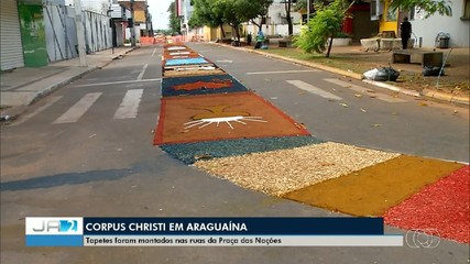Veja como foi o Dia de Corpus Christi pelo interior do Tocantins