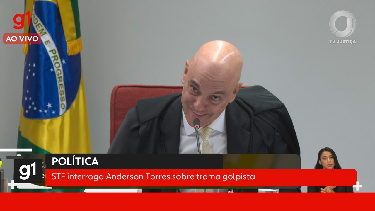 'Doutor, não provoca', brinca Moraes com advogado de Anderson Torres; veja VÍDEO