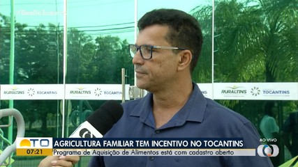 Agricultura familiar recebe incentivo no Tocantins