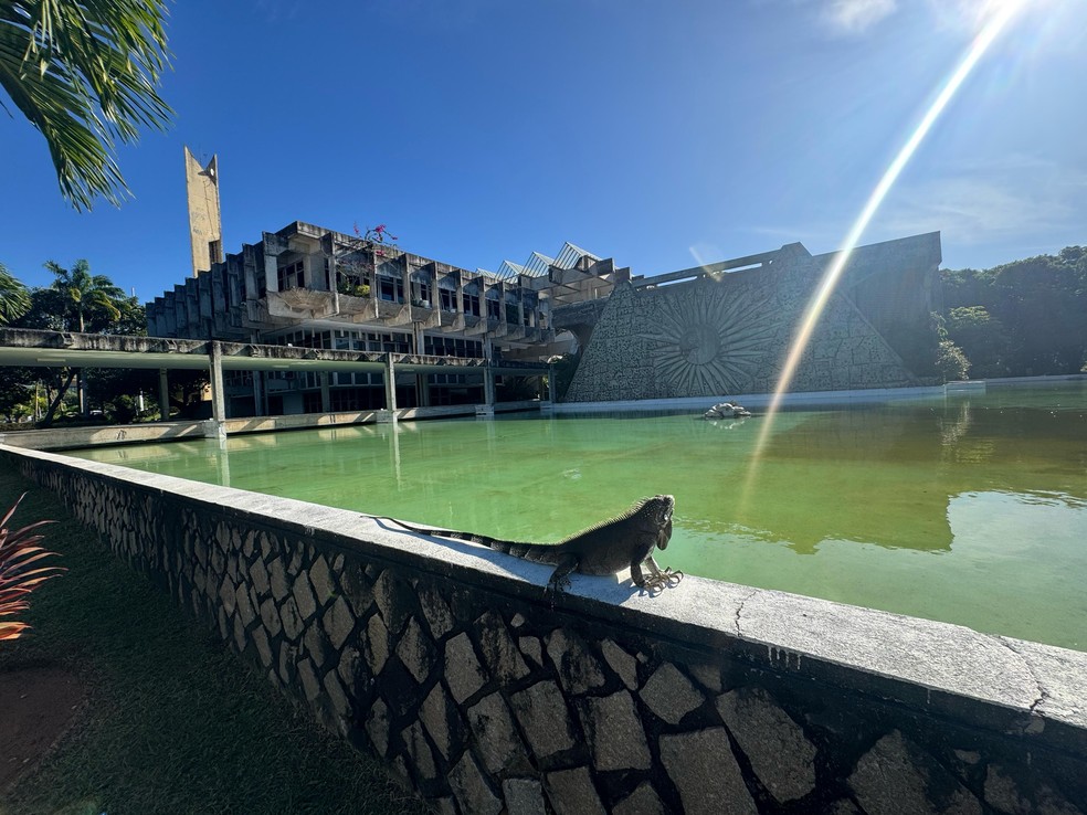 Reitoria da UFRN — Foto: Sérgio Henrique Santos/Inter TV Cabugi