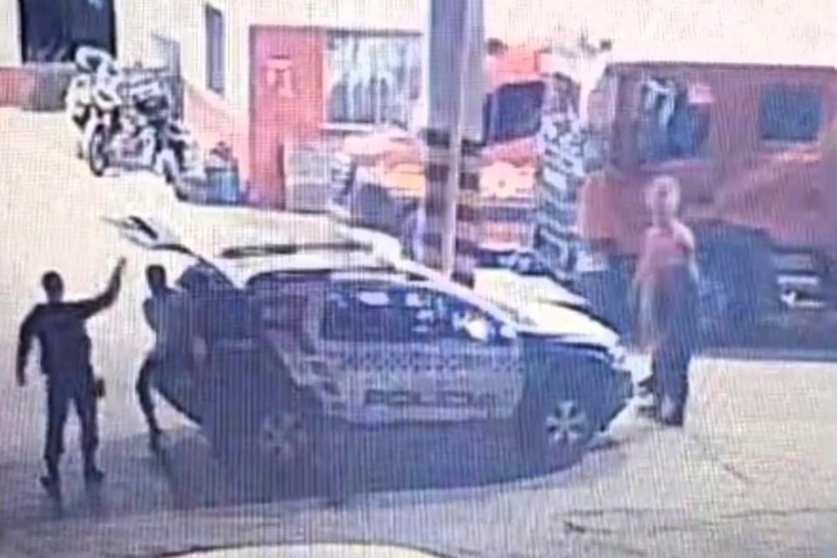 Homem é preso após invadir quartel dos bombeiros em MT; vídeo