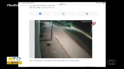 Fique por dentro das notícias em destaque no g1 Tocantins
