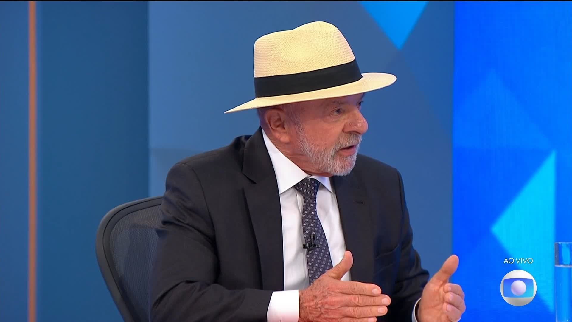 Vídeos: Tralli e Renata entrevistam Lula, candidato à reeleição pelo PT