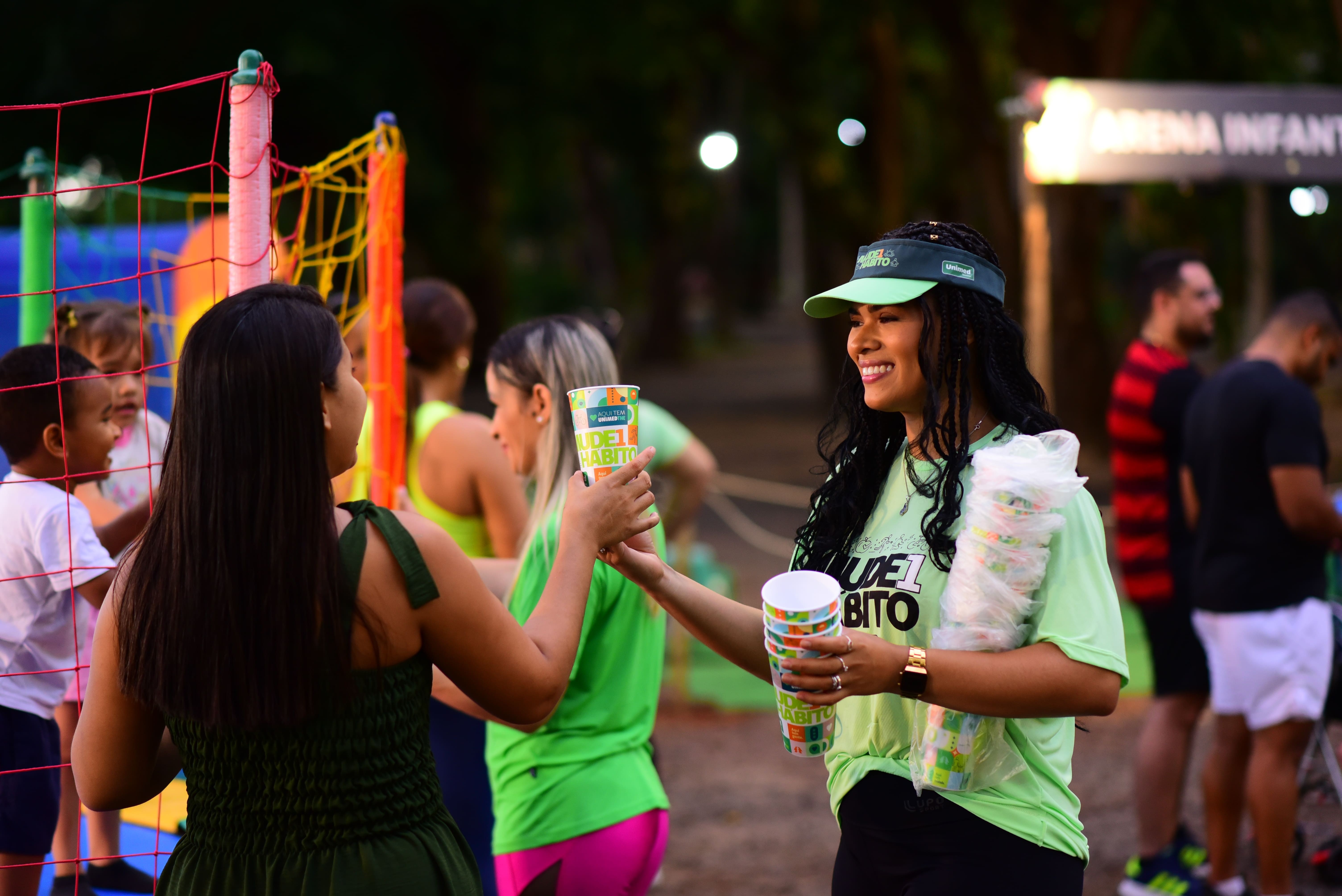 Unimed Teresina leva movimento Mude1Hábito ao Parque da Cidadania