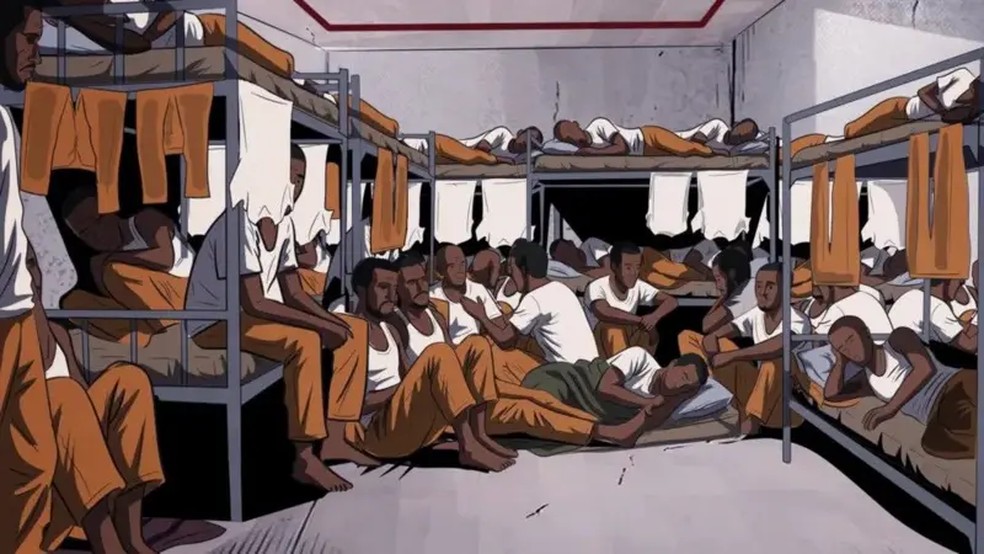Sem corpo para sepultar, famílias vivem luto após execuções sauditas — Foto: BBC