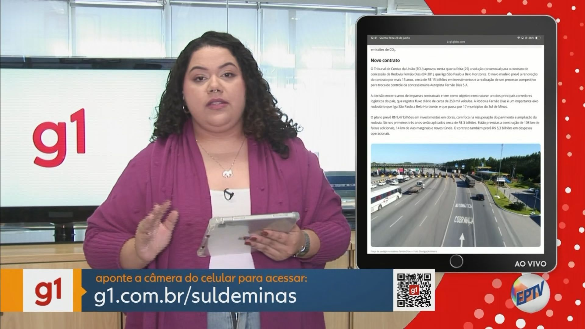 VÍDEOS: EPTV 1 Sul de Minas de quinta-feira, 26 de junho de 2025