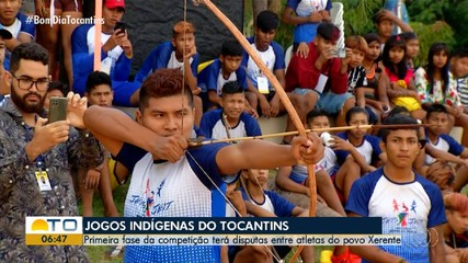 Atletas de cinco etnias vão participar da primeira etapa dos Jogos Indígenas do Tocantins