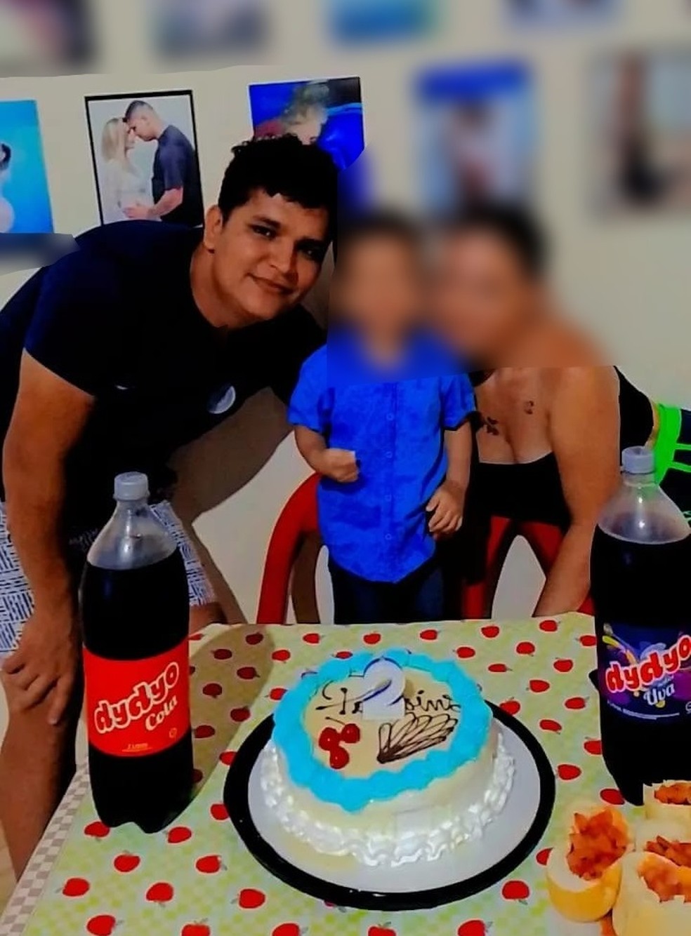 Funcionário demitido de empresa depois de postar foto no aniversário do filho com produto rival — Foto: Keoma Oliveira/Arquivo Pessoal
