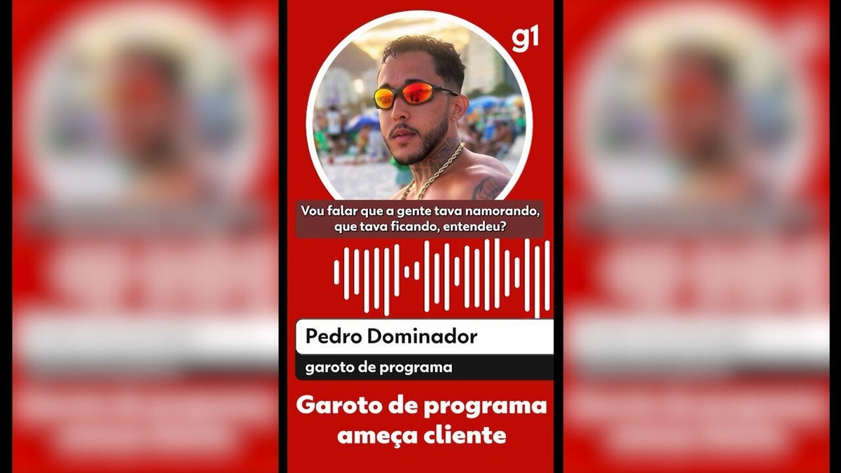 Garoto de programa ameaça clientes