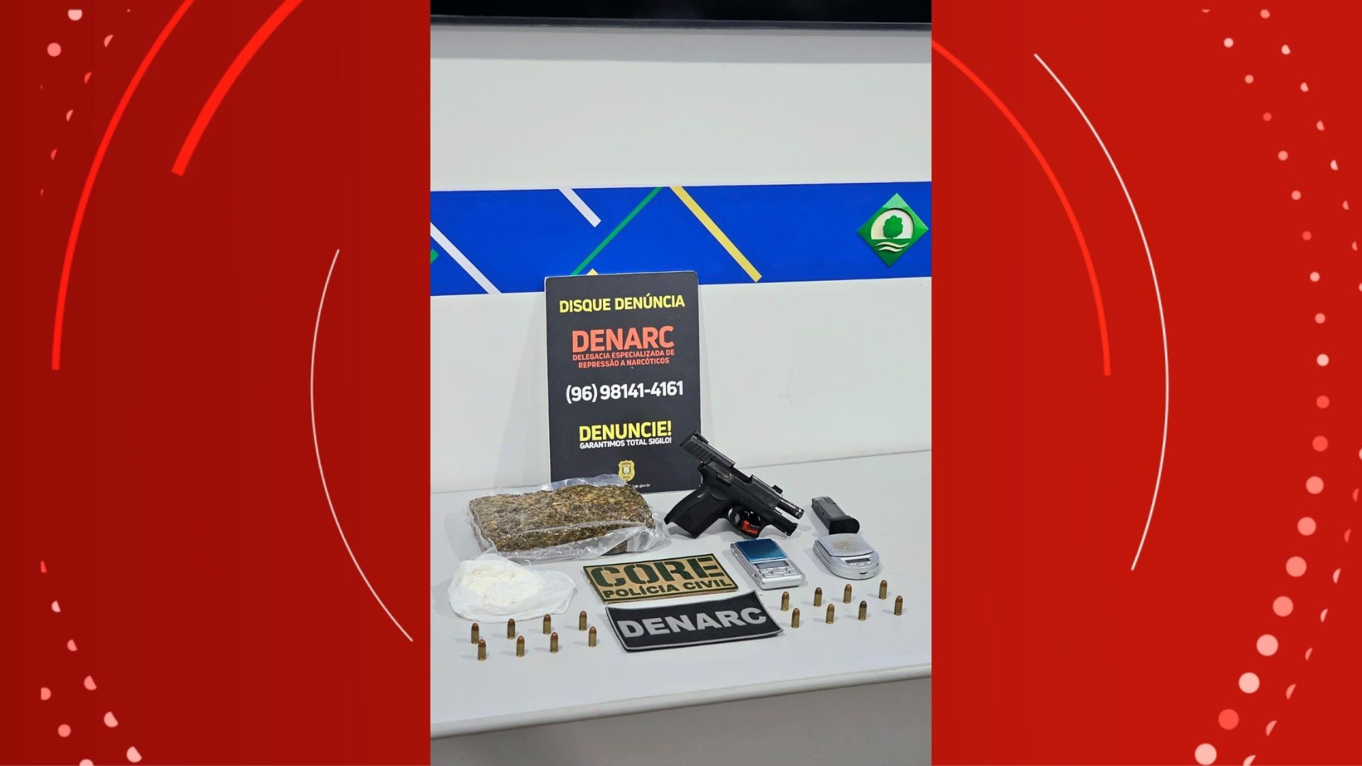 Suspeito de tráfico é preso em Macapá após tentar fugir e jogar drogas pela janela de apartamento