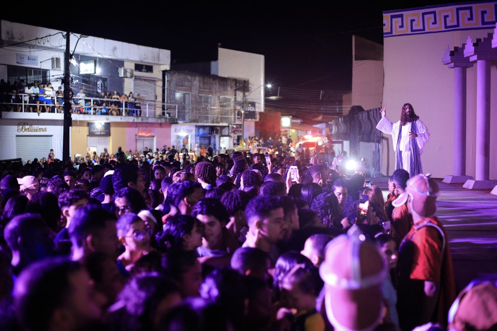 Via Sacra do Anjo da Guarda ser&aacute; encenada com tema sobre inclus&atilde;o e justi&ccedil;a social em S&atilde;o Lu&iacute;s &mdash; Foto: Divulga&ccedil;&atilde;o/GrupoGrita