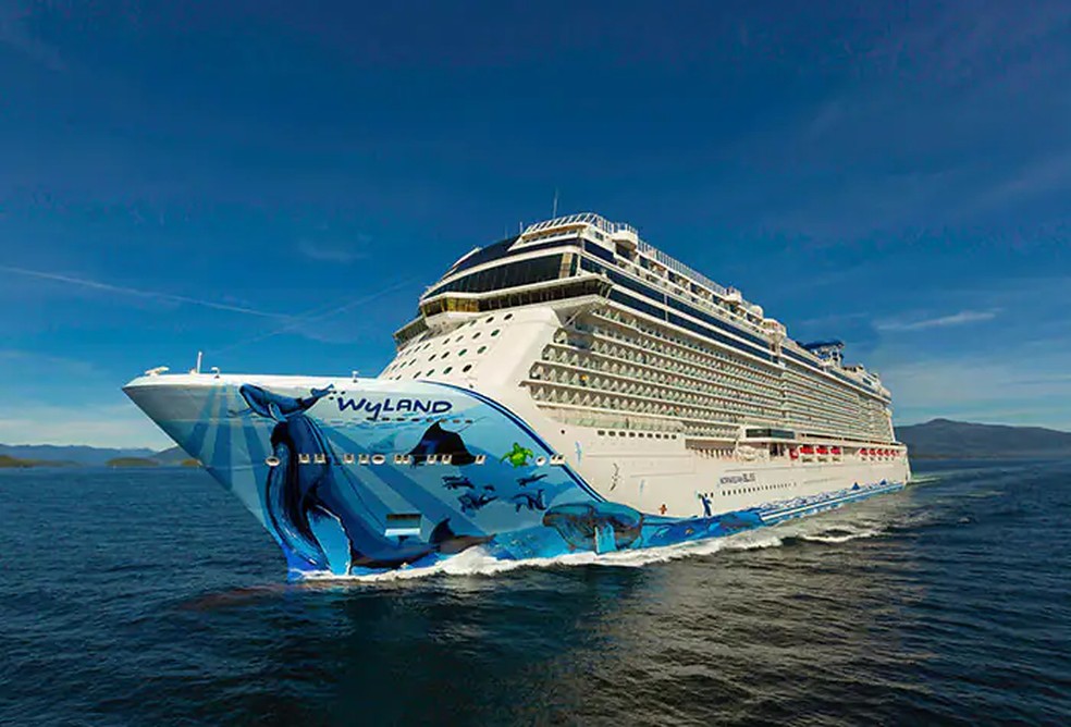 Cruzeiro Norwegian Bliss — Foto: Divulgação - Norwegian Cruise Line