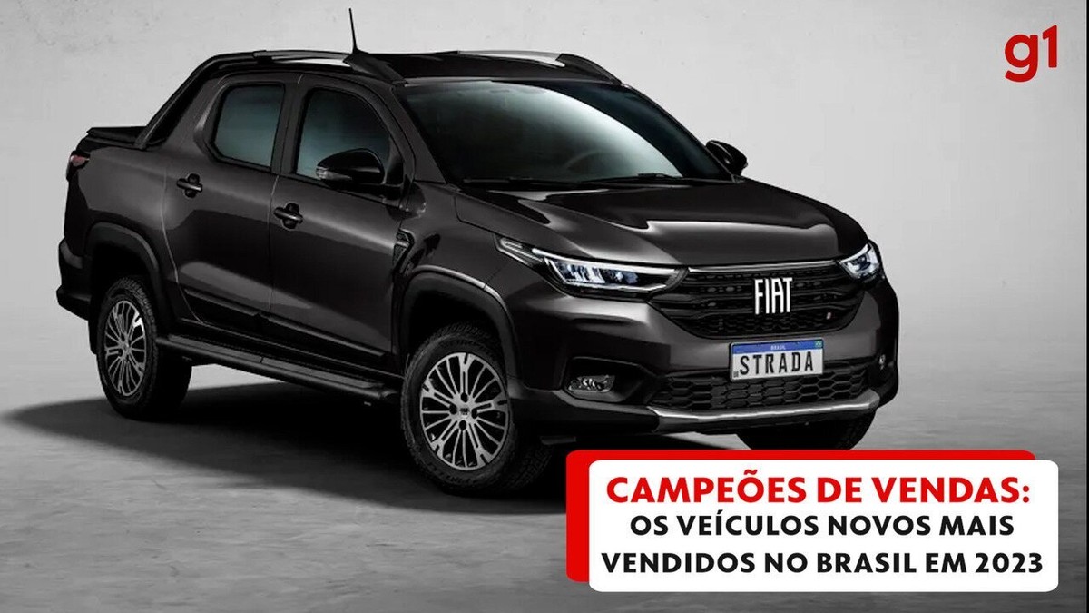 Fiat Strada is the best-selling new vehicle in Brazil in 2023;  see the list