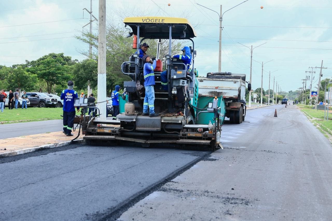 Governo do Piauí inicia pavimentação asfáltica de mais de 29 mil m² em Piripiri