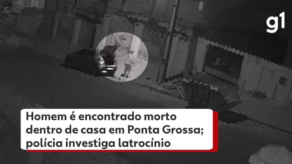 Homem é encontrado morto dentro de casa em Ponta Grossa; polícia ...