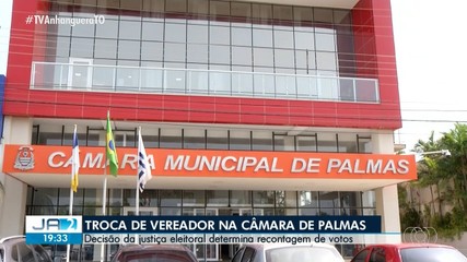 Justiça Eleitoral determina recontagem de votos na Câmara de Palmas