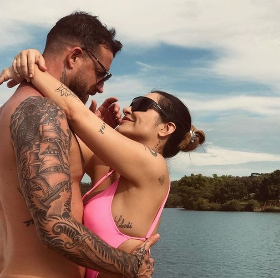 Cleo Pires e o marido, Leandro De Lucca &mdash; Foto: Reprodu&ccedil;&atilde;o/Redes sociais