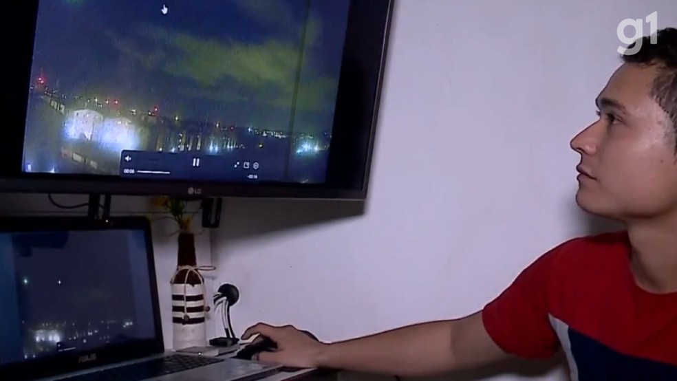 Jovem apaixonado por astronomia monta central de monitoramento do próprio quarto — Foto: Reprodução/TV Mirante