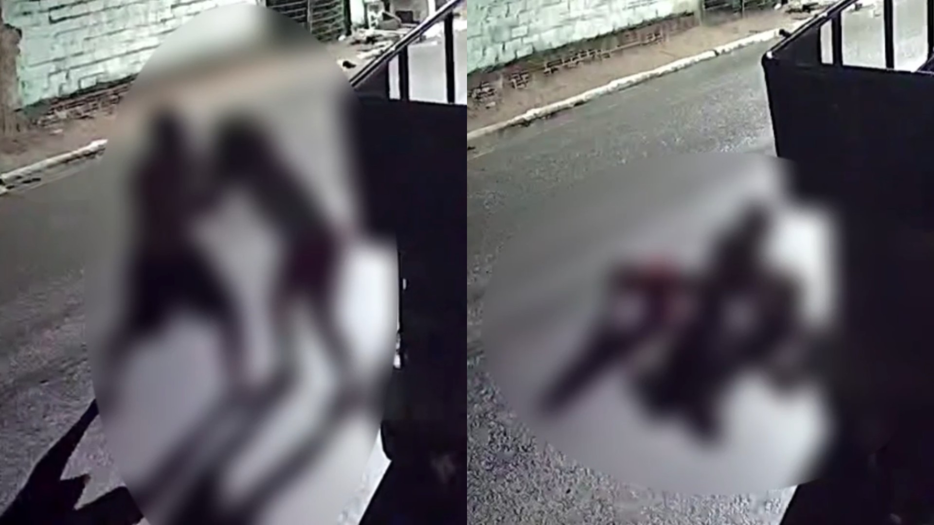 VÍDEO: Homem agride esposa com socos e chutes após discussão por ciúme em AL