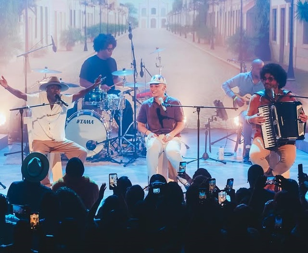 João Gomes, Jota.pê e Mestrinho: Projeto ‘Dominguinho’ ganha turnê — Foto: Reprodução/Instagram