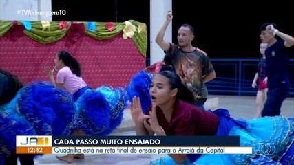 Junina Pula Fogueira ensaia na reta final para o Arraiá da Capital