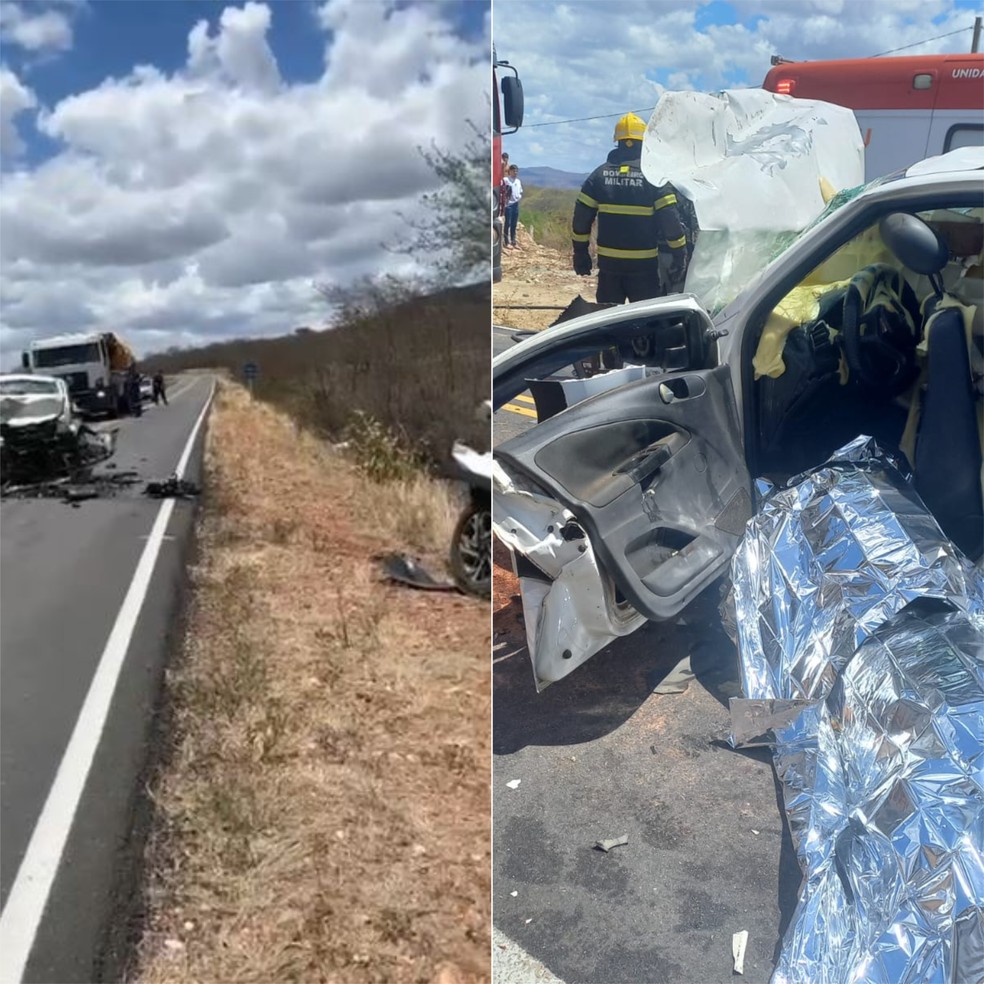 Acidente na BR-226 no Rio Grande do Norte — Foto: Divulgação